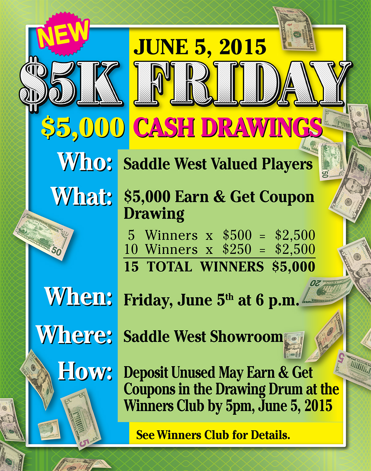 $5K Friday June 5 Poster
