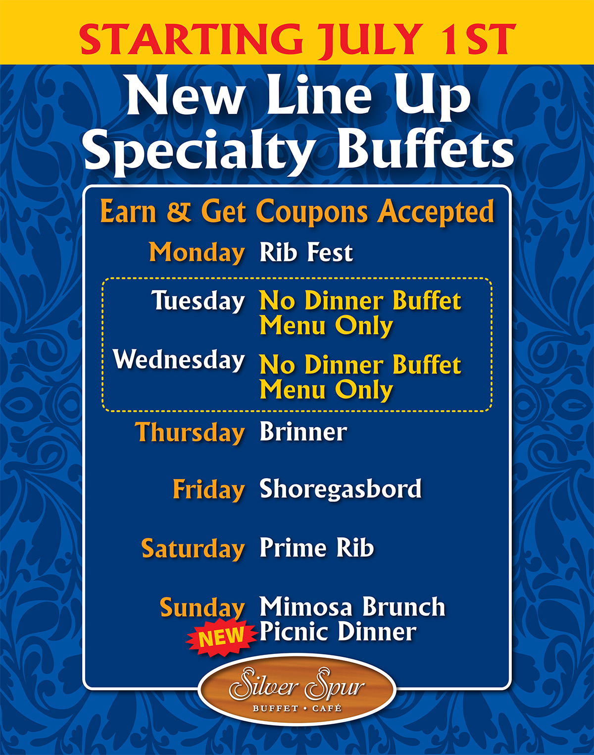 Daily Buffet Poster July 2016